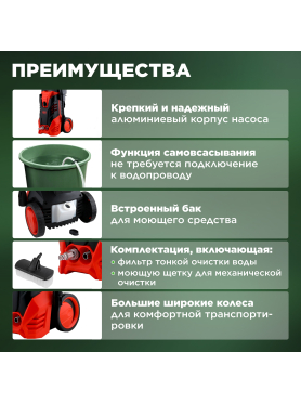 Мойка высокого давления ECO HPW-1600 