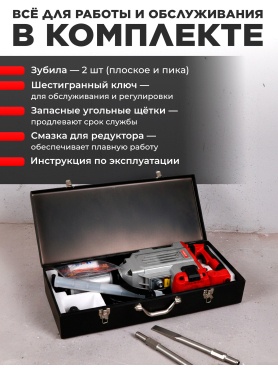 Молоток отбойный WORTEX DH 1445 
