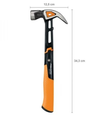Молоток-гвоздодер 0,57 кг FISKARS 