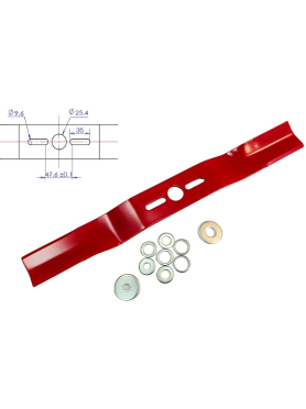Нож для газонокосилки 53 см RIparts 