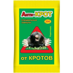 Приманка для уничтожения кротов "Анти-КРОТ" 200 г 