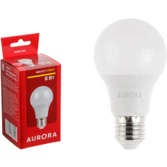 Лампа светодиодная E27 AURORA STARTUL A60 8 Вт 2700K 