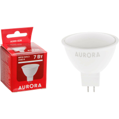 Лампа светодиодная GU5.3 AURORA STARTUL MR16 7 Вт 4500K 