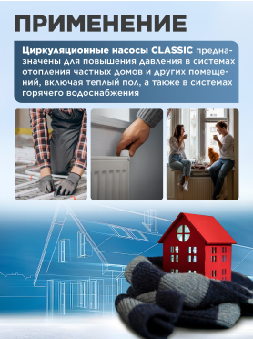 Насос циркуляционный A&P Classic-15/120-Z 