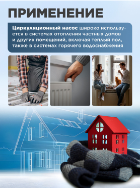 Насос циркуляционный A&P Titan-RS32 180