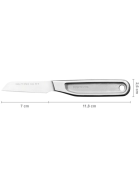 Нож кухонный для овощей FISKARS All Steel 