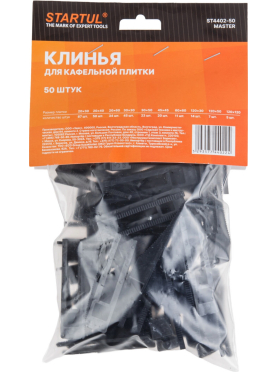 Клин для укладки плитки STARTUL Master 50 штук 