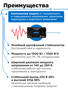 Стабилизатор напряжения SOLARIS VSD