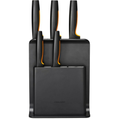Набор ножей 5 штук FISKARS FF пластиковый блок 