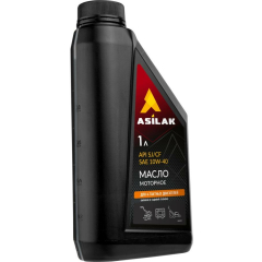 Масло четырехтактное 10W40 полусинтетическое ASILAK 1 л 