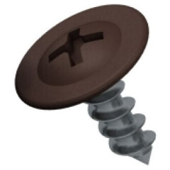 Саморез с прессшайбой цинк острый RAL STARFIX