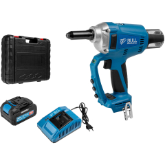 Заклепочник аккумуляторный BULL CRG 1018