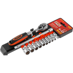 Набор головок 1/4" 4-13 мм 12 предметов PRO STARTUL 