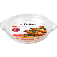 Форма для выпечки из жаропрочного стекла круглая PERFECTO LINEA