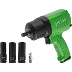 Пневмогайковерт ударный 1/2" ECO AIW-1300S (ЕС3914-5)