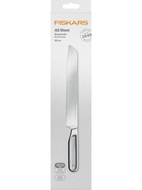 Нож для хлеба FISKARS All Steel 22 см 