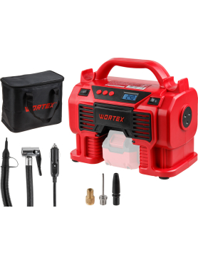 Компрессор автомобильный аккумуляторный WORTEX CTI 1810 ALL1 XLT SOLO 