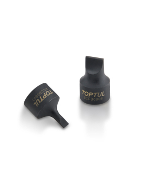 Головка 1/4" с насадкой шлицевой SNCM+V TOPTUL