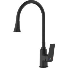 Смеситель для кухни AV ENGINEERING Win black 