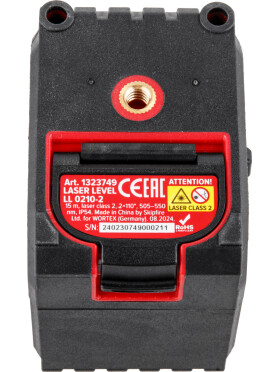 Нивелир лазерный линейный WORTEX LX LL 0210-2 