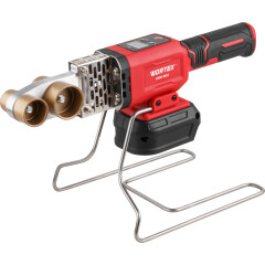 Сварочный аппарат аккумуляторный для полимерных труб WORTEX CWM 1834 ALL1 XLT