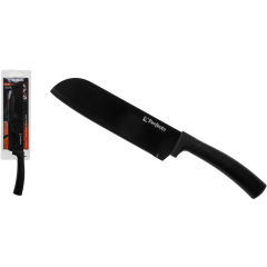Нож кухонный азиатский сантоку 18 см PERFECTO LINEA Chef dark 