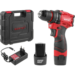 Дрель-шуруповерт аккумуляторная WORTEX LX BD 1220 DLi 