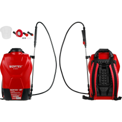 Опрыскиватель ранцевый аккумуляторный 16 л WORTEX KS 1640 Li ALL1 XLT SOLO 
