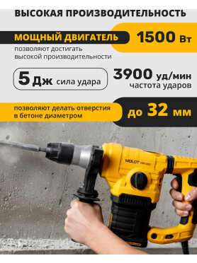 Перфоратор MOLOT MRH 3232 