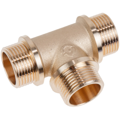 Тройник наружная резьба с ограничителем AV ENGINEERING