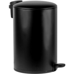 Ведро мусорное с педалью PERFECTO LINEA Black Onyx