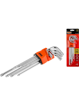 Набор ключей Torx T10-T50 экстрадлинных 9 предметов PRO STARTUL 