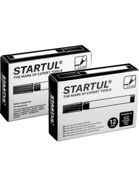 Маркер перманентный фетровый STARTUL Profi ST4340