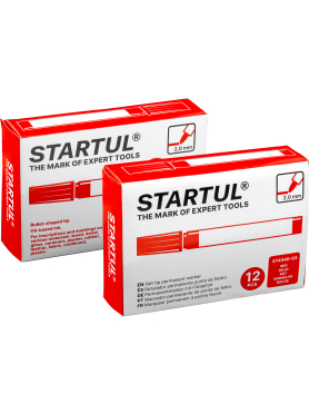 Маркер перманентный фетровый STARTUL Profi ST4340