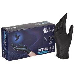 Перчатки нитриловые LIBRY