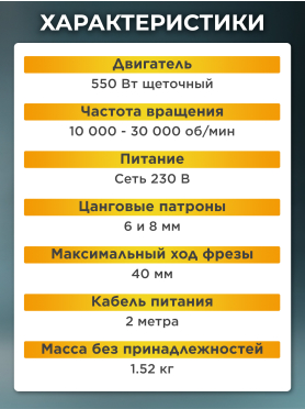 Фрезер кромочный ALTTENA AMM 5568 