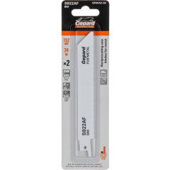 Полотно для сабельной пилы GEPARD по металлу S922AF 152 мм 2 штуки 