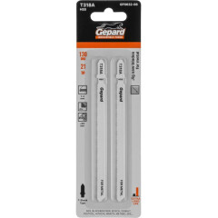 Пилка для электролобзика GEPARD по металлу T318A 2 штуки 