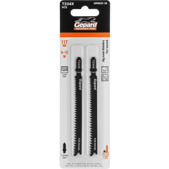 Пилка для электролобзика GEPARD по дереву T234X 2 штуки 