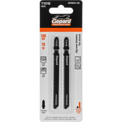 Пилка для электролобзика GEPARD по дереву T101B 2 штуки 