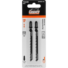 Пилка для электролобзика GEPARD по дереву T244D 2 штуки 