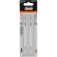 Пилка для электролобзика GEPARD по металлу T318AF 2 штуки 