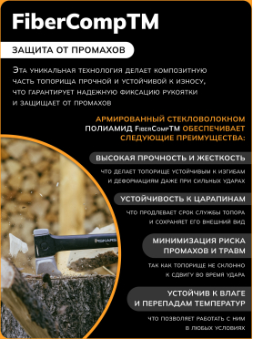 Топор-колун FISKARS X-Series Splitting