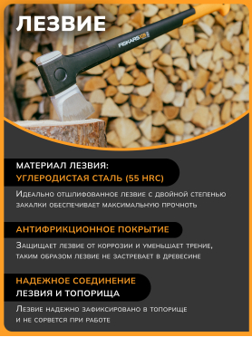 Топор-колун FISKARS X-Series Splitting