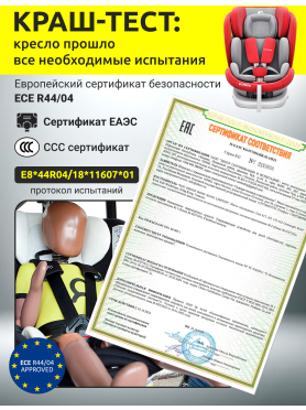Автокресло BONBINI Universe Coral Red melange 