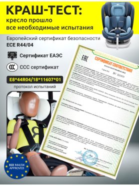 Автокресло BONBINI Universe Blue melange 