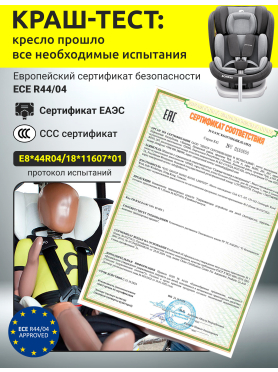 Автокресло BONBINI Universe Grey melange 