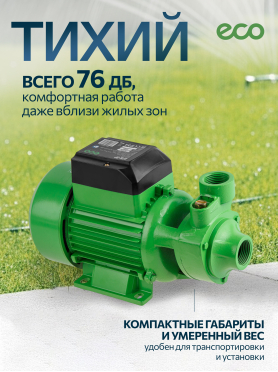 Насос самовсасывающий садовый ECO GFW-8P 