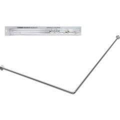 Карниз для ванной PERFECTO LINEA угловой 170х70 см 
