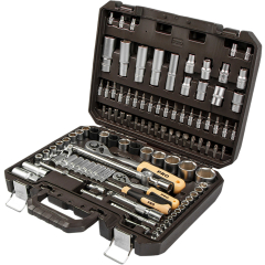 Набор головок и бит 110пр. 1/4",1/2" PRO STARTUL DAKAR 